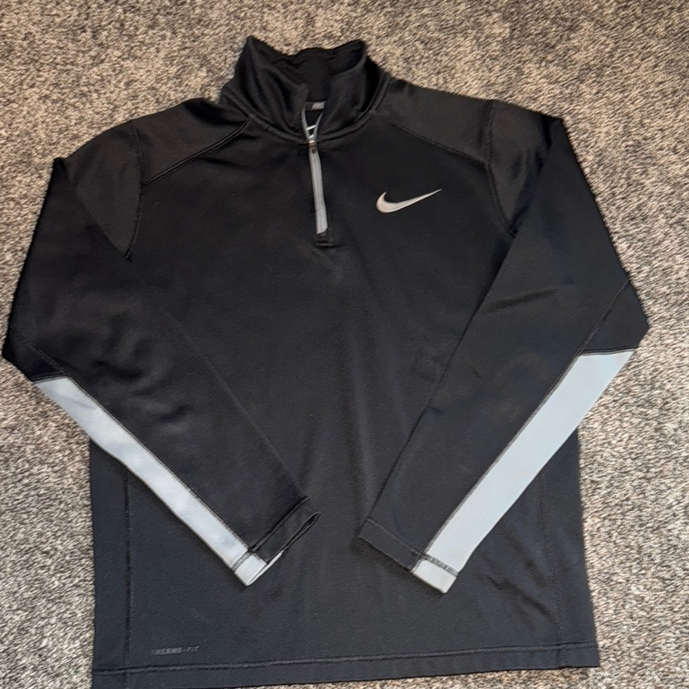 Nike Men's Black and Gray Jacket